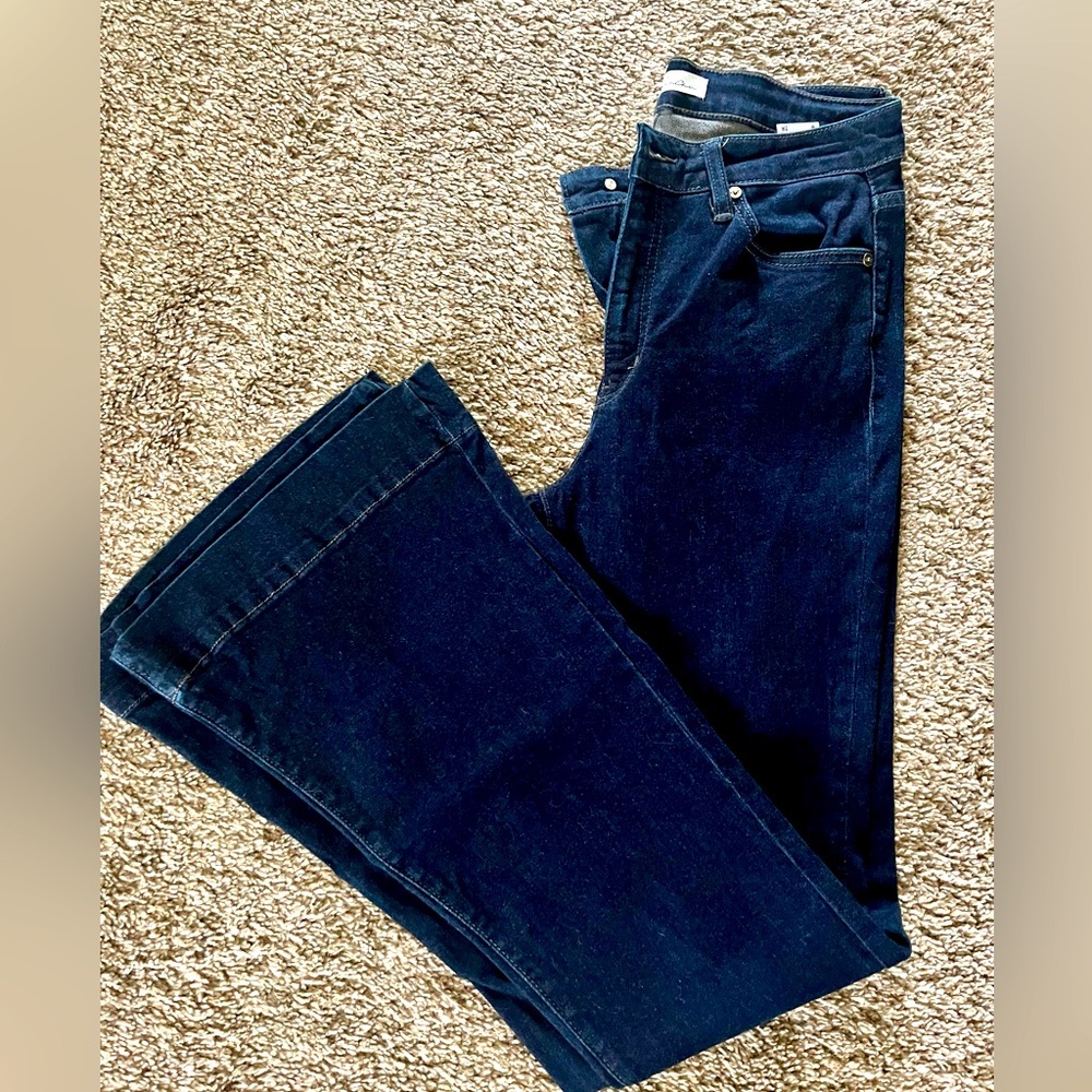 Kancan High Rise Trouser Flare Jeans